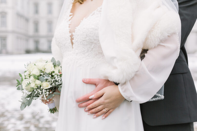 Standesamtliche Winterhochzeit in Bergisch Gladbach